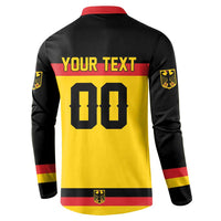 Custom Hockey 2026 Germany Button Sweatshirt Trager der Adler