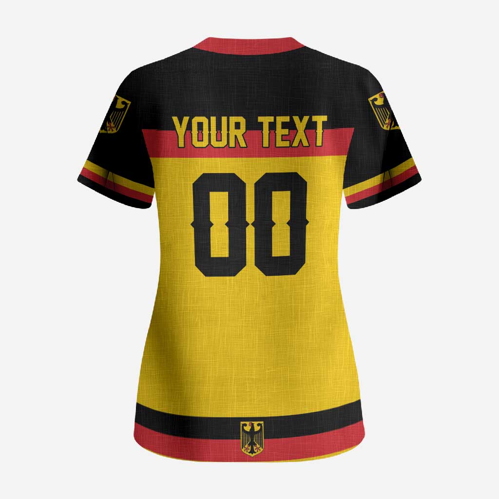 Custom Hockey 2026 Germany Scrub Top Trager der Adler