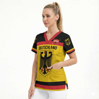 Custom Hockey 2026 Germany Scrub Top Trager der Adler