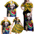 South Africa Freedom Day 2024 Family Matching Off Shoulder Maxi Dress and Hawaiian Shirt Happy 30th Anniversary - Wonder Print Shop