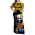 South Africa Freedom Day 2024 Family Matching Off Shoulder Maxi Dress and Hawaiian Shirt Happy 30th Anniversary - Wonder Print Shop