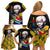 South Africa Freedom Day 2024 Family Matching Off Shoulder Short Dress and Hawaiian Shirt Happy 30th Anniversary - Wonder Print Shop