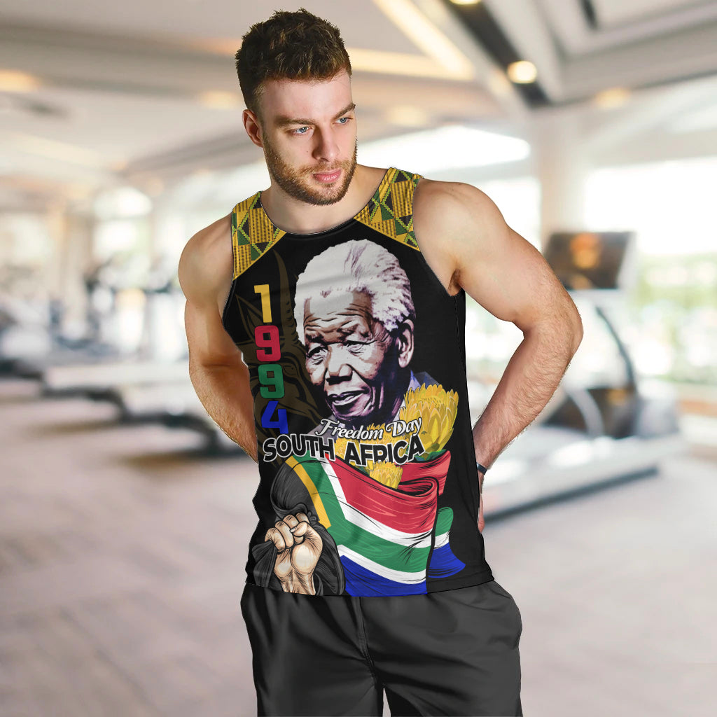 South Africa Freedom Day 2024 Men Tank Top Happy 30th Anniversary - Wonder Print Shop