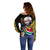 South Africa Freedom Day 2024 Off Shoulder Sweater Happy 30th Anniversary - Wonder Print Shop