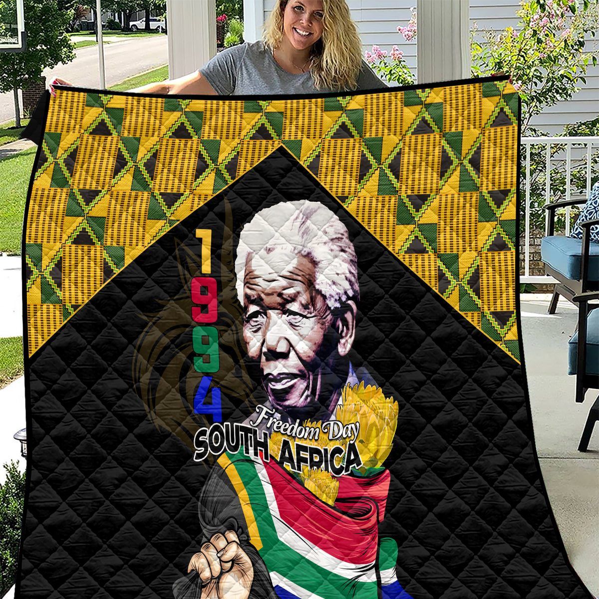 South Africa Freedom Day 2024 Quilt Happy 30th Anniversary