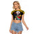 South Africa Freedom Day 2024 Raglan Cropped T Shirt Happy 30th Anniversary - Wonder Print Shop