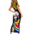 South Africa Freedom Day 2024 Short Sleeve Bodycon Dress Happy 30th Anniversary - Wonder Print Shop