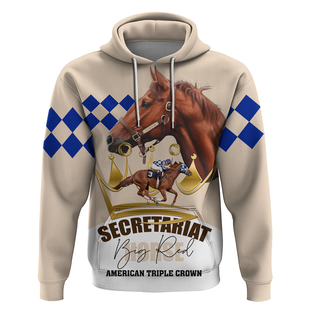 Secretariat 50th Anniversary Hoodie American Triple Crown