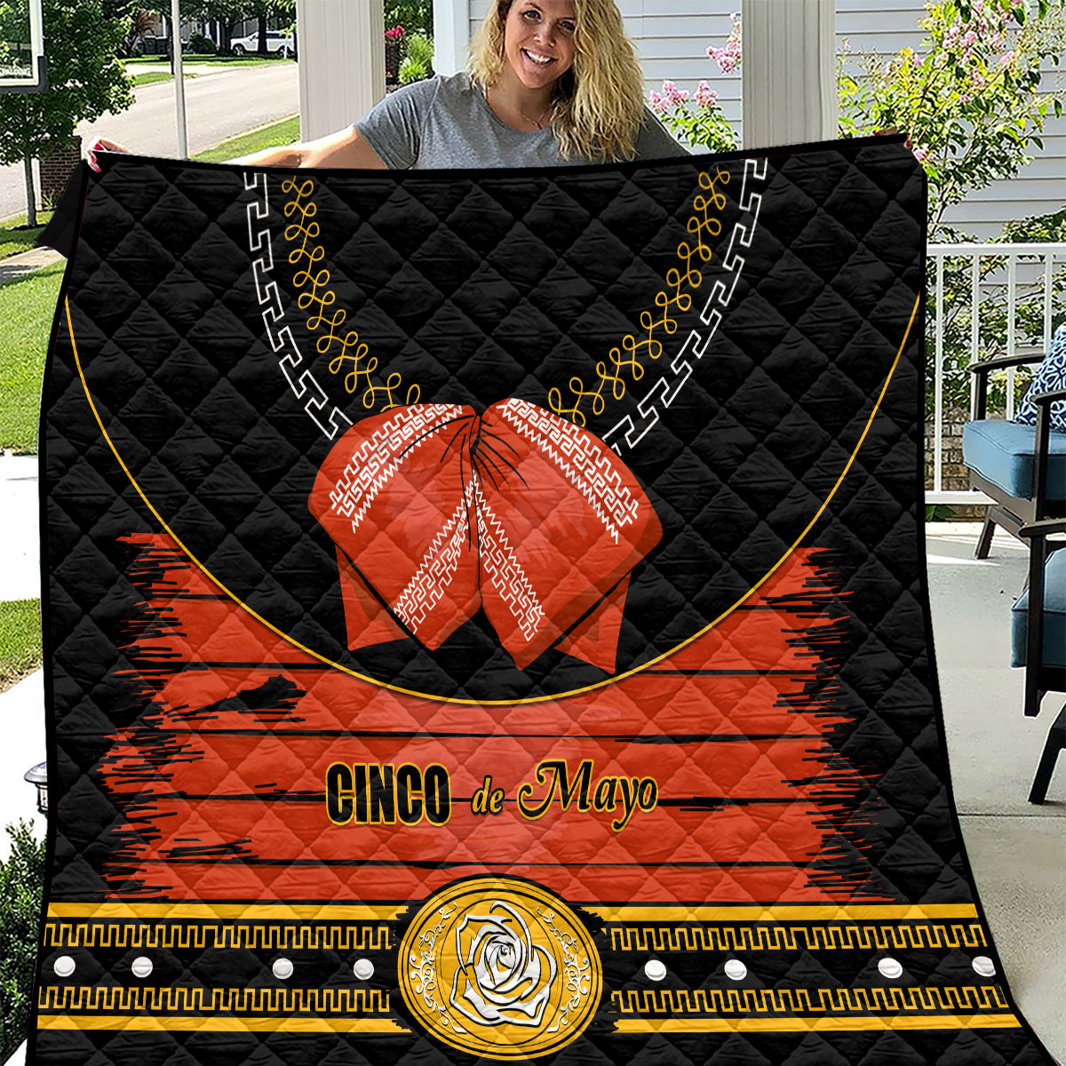 Cinco de Mayo 2024 Quilt Traje de Charro Style