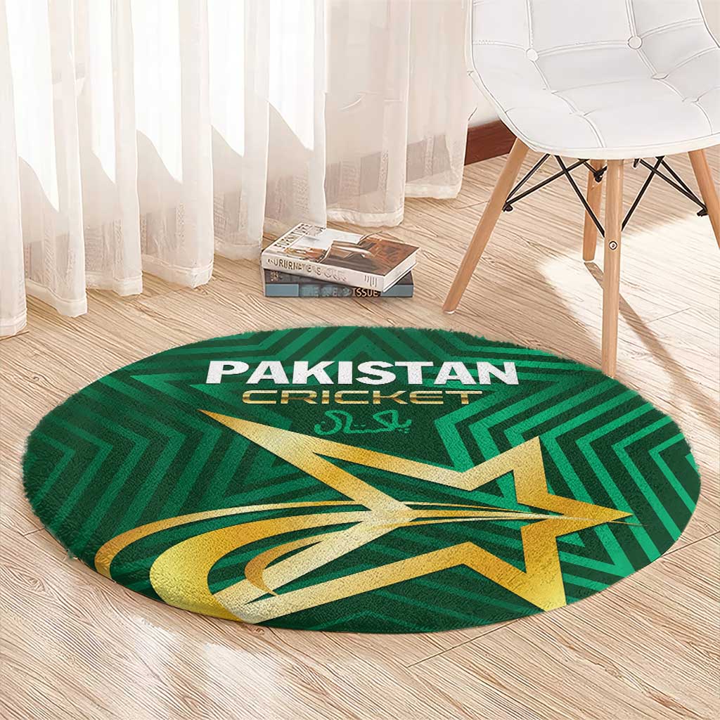 Pakistan Cricket Round Carpet The Boys In Green