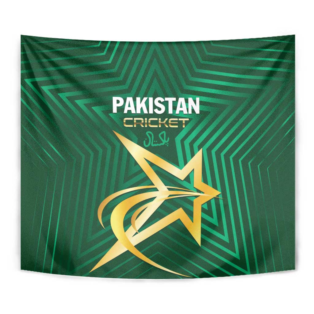 Pakistan Cricket Tapestry The Boys In Green