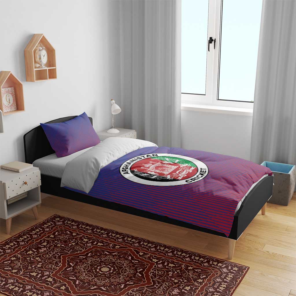 Afghanistan Cricket Afghan Atalan Bedding Set Glorious Nation Victorious Team