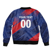 Custom England Cricket Bomber Jacket Come On Three Lions