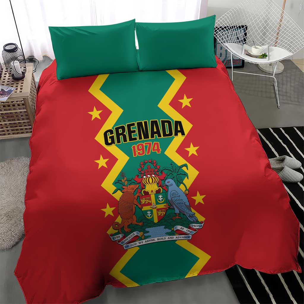 Grenada 1974 Bedding Set Proud To Be Grenadian