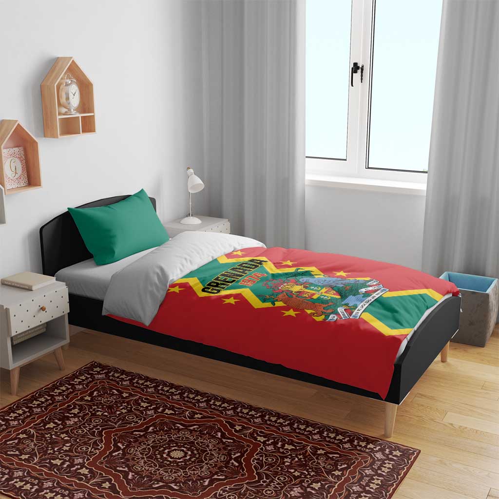 Grenada 1974 Bedding Set Proud To Be Grenadian