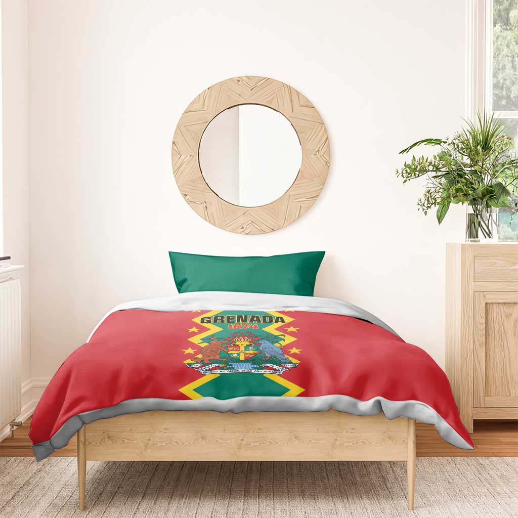 Grenada 1974 Bedding Set Proud To Be Grenadian