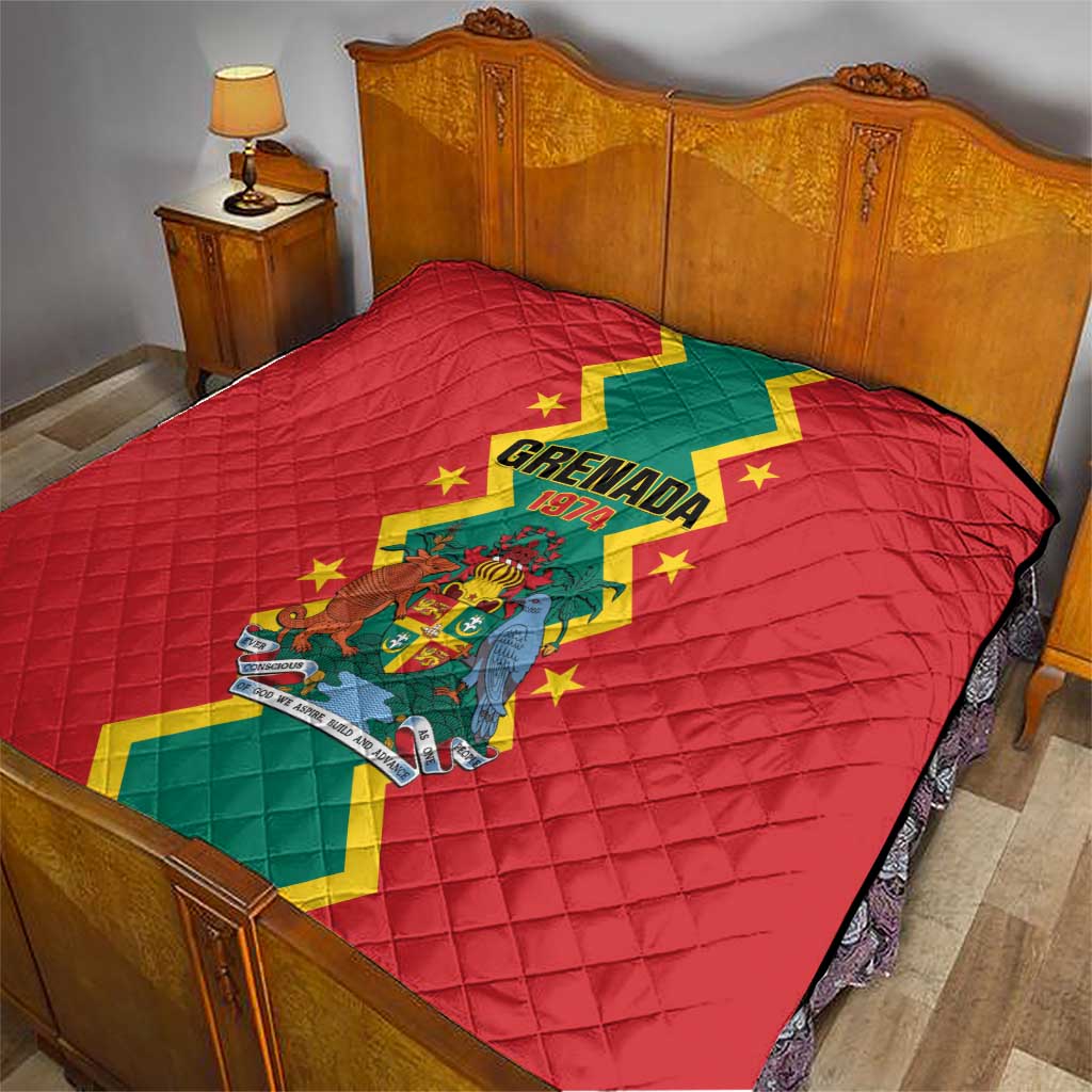Grenada 1974 Quilt Proud To Be Grenadian