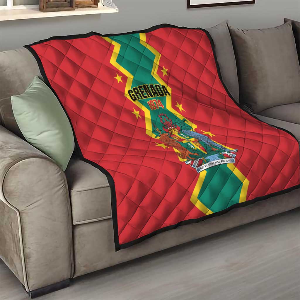 Grenada 1974 Quilt Proud To Be Grenadian