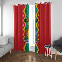 Grenada 1974 Window Curtain Proud To Be Grenadian