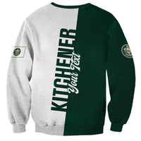Personalised Canada Kitchener Sweatshirt Ex Industria Prosperitas