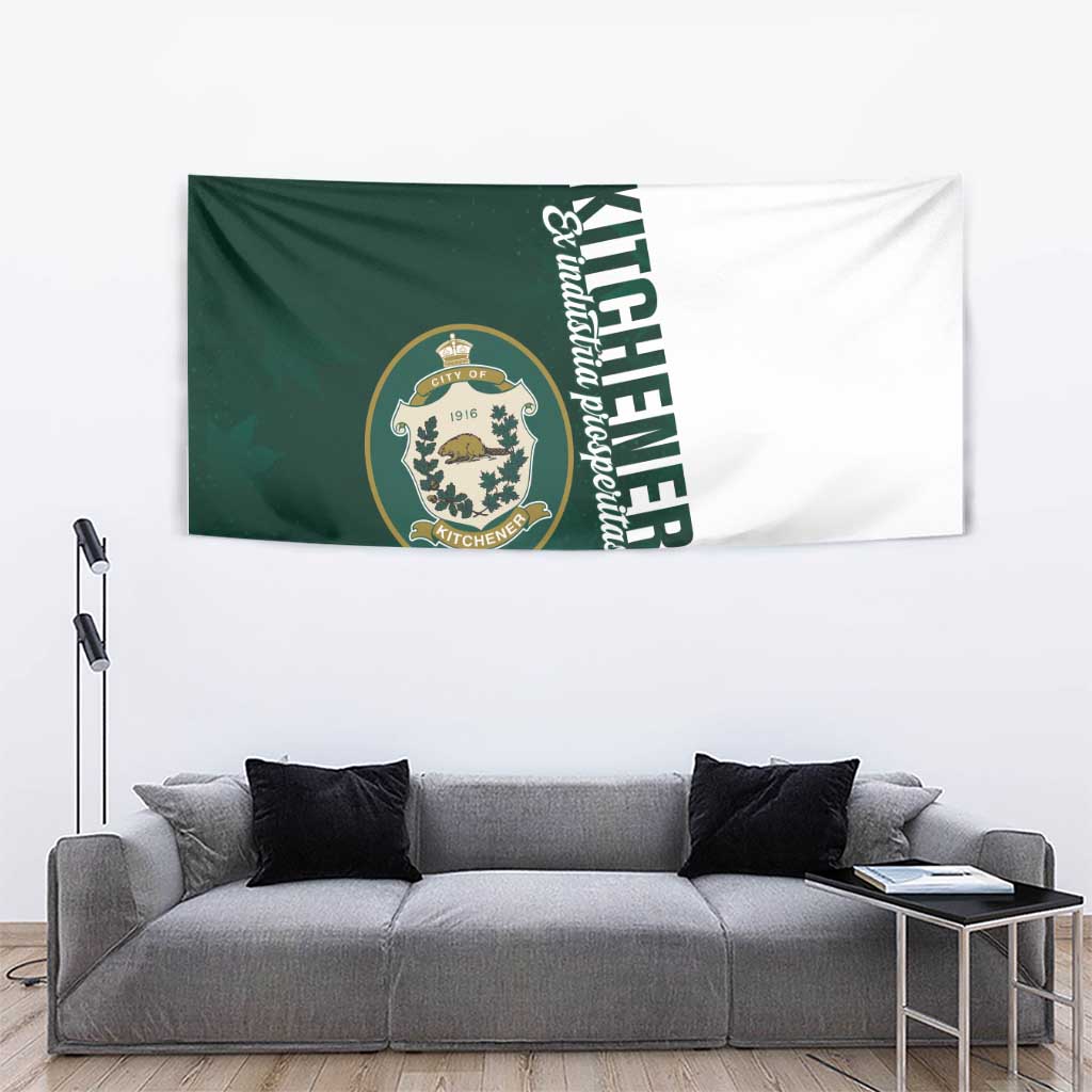 Personalised Canada Kitchener Tapestry Ex Industria Prosperitas