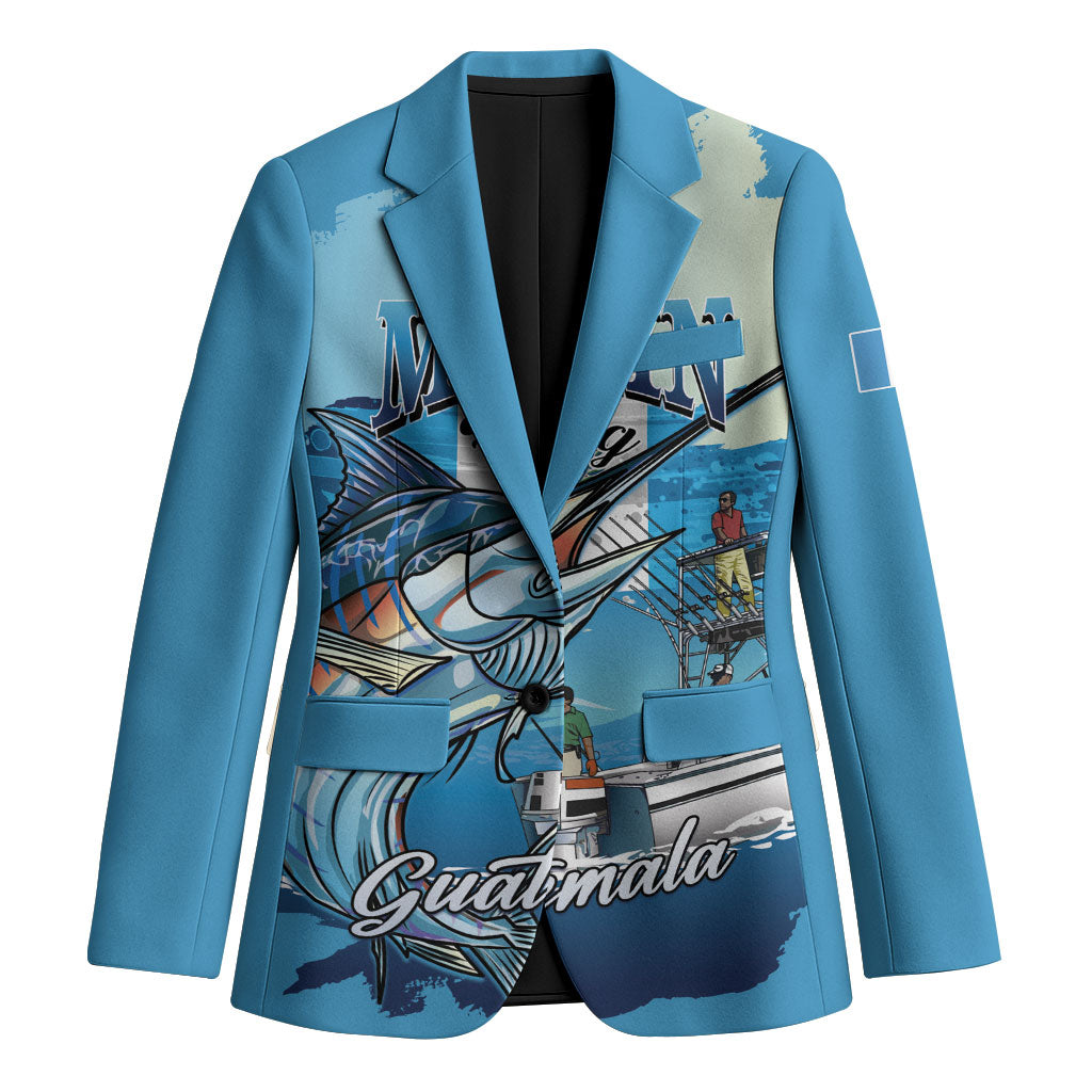 Personalized Guatemala Blue Marlin Fishing Blazer 2026 Season