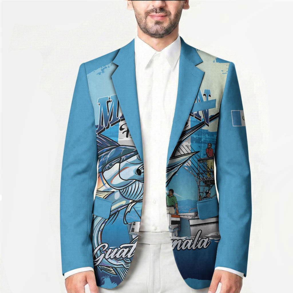 Personalized Guatemala Blue Marlin Fishing Blazer 2026 Season