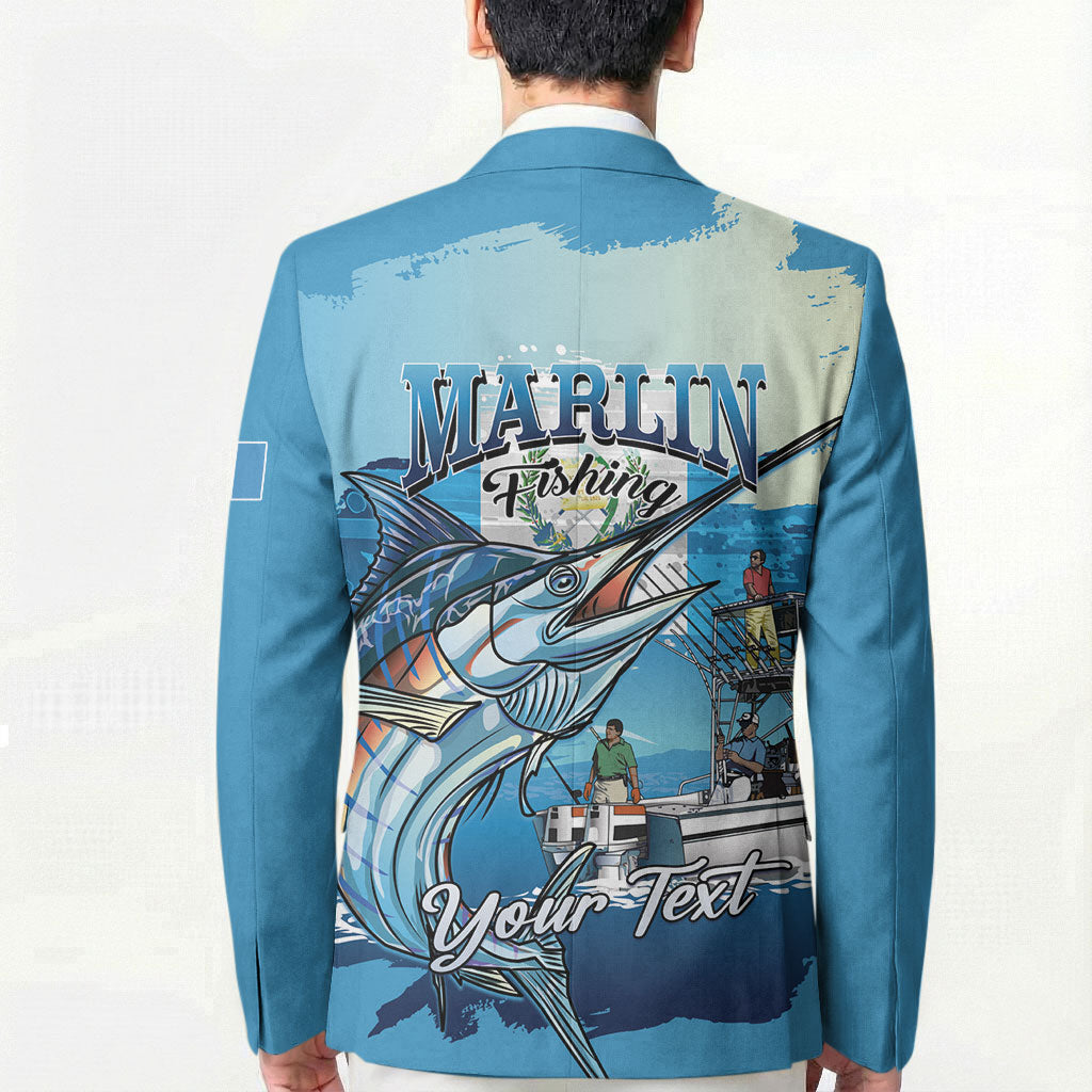 Personalized Guatemala Blue Marlin Fishing Blazer 2026 Season