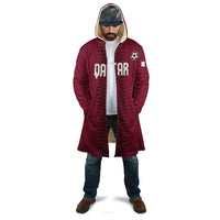 Custom Qatar 2026 World Football Cloak Maroon Version