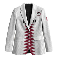 Custom Qatar 2026 World Football Blazer White Version