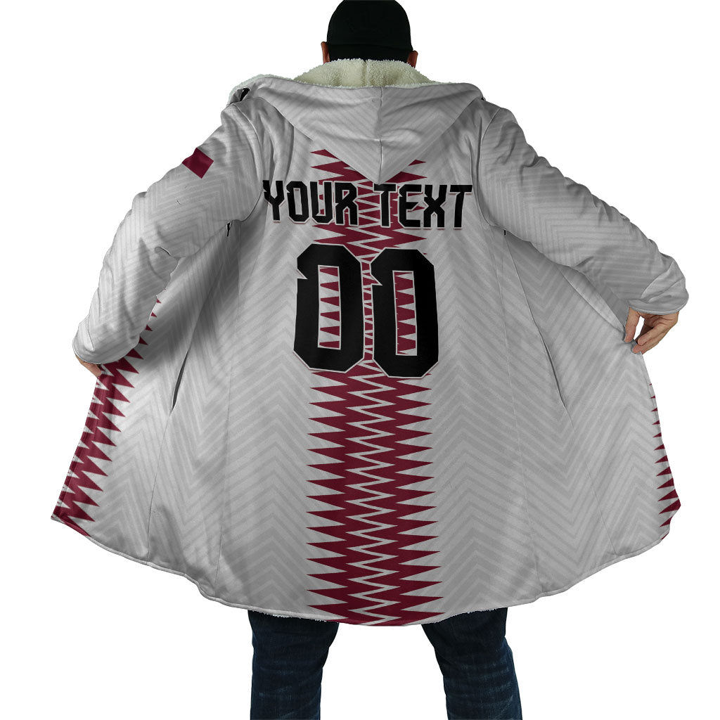 Custom Qatar 2026 World Football Cloak White Version