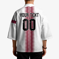 Custom Qatar 2026 World Football Kimono White Version