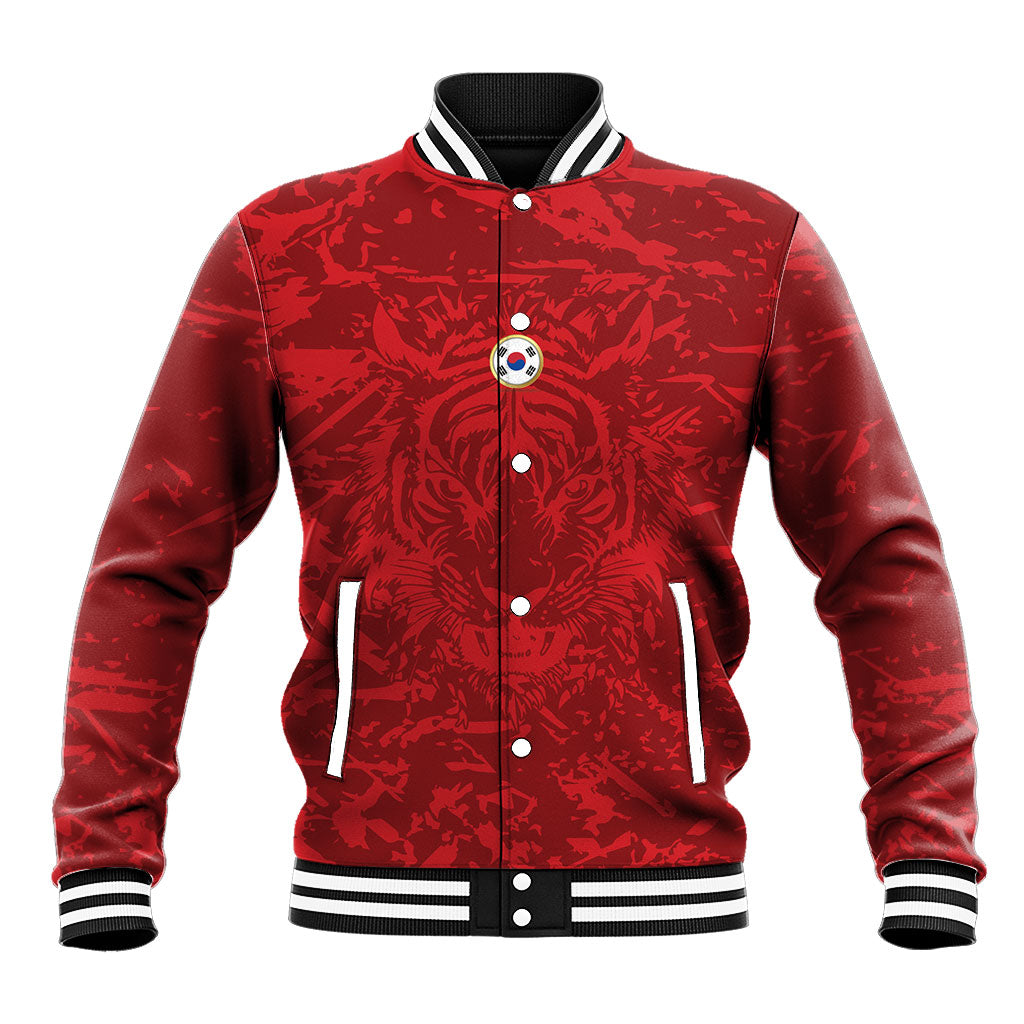 Custom South Korea 2026 World Football Baseball Jacket Taegeuk Warriors