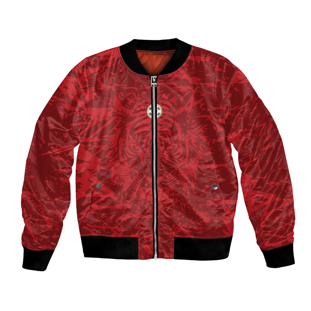 Custom South Korea 2026 World Football Bomber Jacket Taegeuk Warriors