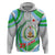 Custom 27 June Djibouti Independence Day Hoodie Jabuuti Emblem Mix Islamic Pattern - Wonder Print Shop