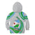 Custom 27 June Djibouti Independence Day Kid Hoodie Jabuuti Emblem Mix Islamic Pattern - Wonder Print Shop