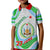 Custom 27 June Djibouti Independence Day Kid Polo Shirt Jabuuti Emblem Mix Islamic Pattern - Wonder Print Shop