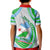 Custom 27 June Djibouti Independence Day Kid Polo Shirt Jabuuti Emblem Mix Islamic Pattern - Wonder Print Shop