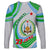 Custom 27 June Djibouti Independence Day Long Sleeve Shirt Jabuuti Emblem Mix Islamic Pattern - Wonder Print Shop