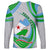 Custom 27 June Djibouti Independence Day Long Sleeve Shirt Jabuuti Emblem Mix Islamic Pattern - Wonder Print Shop