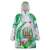 Custom 27 June Djibouti Independence Day Wearable Blanket Hoodie Jabuuti Emblem Mix Islamic Pattern - Wonder Print Shop