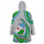 Custom 27 June Djibouti Independence Day Wearable Blanket Hoodie Jabuuti Emblem Mix Islamic Pattern - Wonder Print Shop