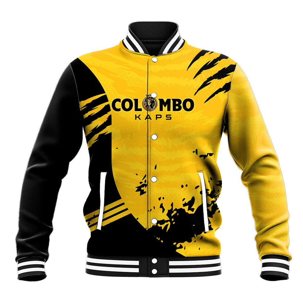 Custom Colombo Cricket Kaps Baseball Jacket Go Champions
