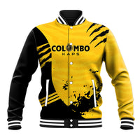 Custom Colombo Cricket Kaps Baseball Jacket Go Champions