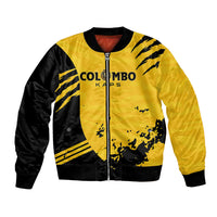 Custom Colombo Cricket Kaps Bomber Jacket Go Champions