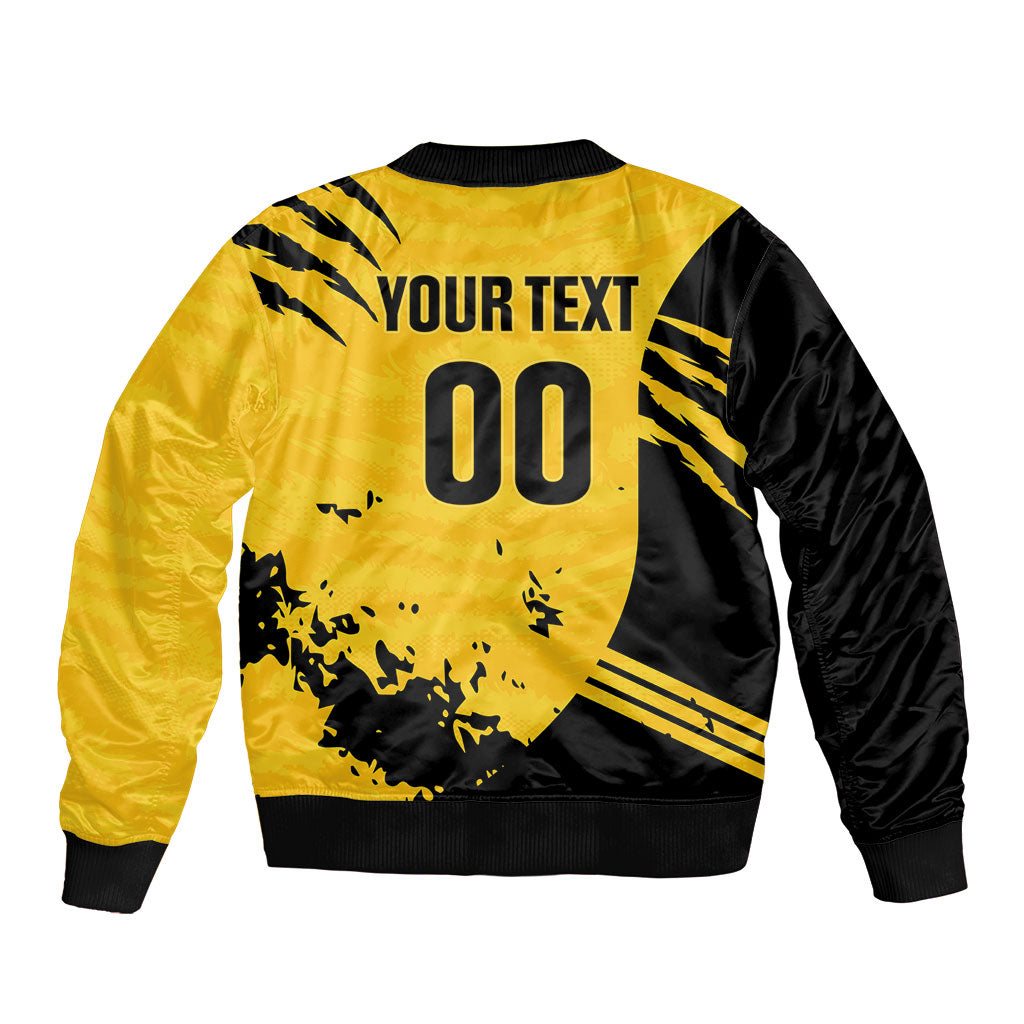 Custom Colombo Cricket Kaps Bomber Jacket Go Champions