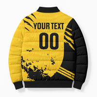 Custom Colombo Cricket Kaps Bomber Puffer Jacket Go Champions