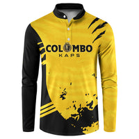 Custom Colombo Cricket Kaps Button Sweatshirt Go Champions