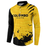 Custom Colombo Cricket Kaps Button Sweatshirt Go Champions
