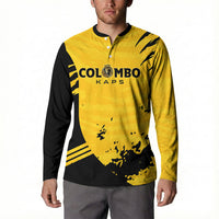 Custom Colombo Cricket Kaps Button Sweatshirt Go Champions